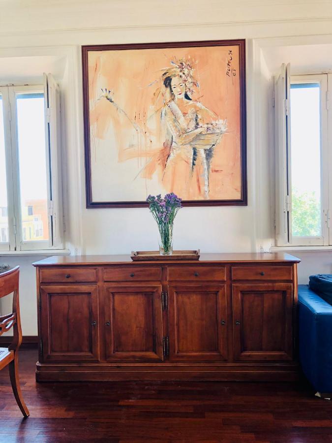 Penthouse Sea View Lägenhet Lido di Ostia Exteriör bild